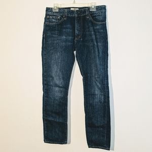 Fossil slim straight leg jeans size 32/30